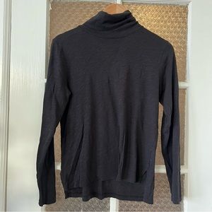 Simple black turtleneck